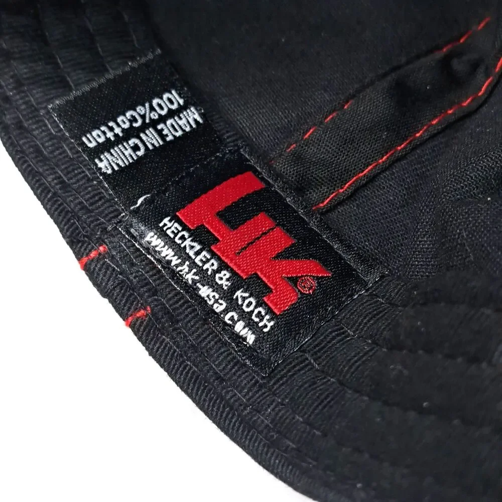 Heckler & Koch Authentic Hk Black Range Shooter Tactical Baseball Cap Hat NEW - Picture 6 of 7
